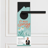 Hello Spring Maintenance Checklist Door Hangers Season Door Hanger Market Dwellings SKY 10