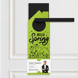 Hello Spring Maintenance Checklist Door Hangers Season Door Hanger Market Dwellings