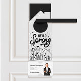 Hello Spring Maintenance Checklist Door Hangers Season Door Hanger Market Dwellings WHITE 10
