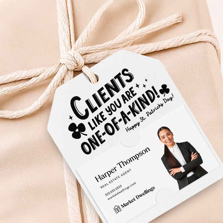 Clients Like You Are One-Of-A-Kind! | Gift Tags