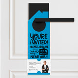 You're Invited! Please Join Me For An Open House Near You! Door Hangers Door Hanger Market Dwellings ARCTIC 10