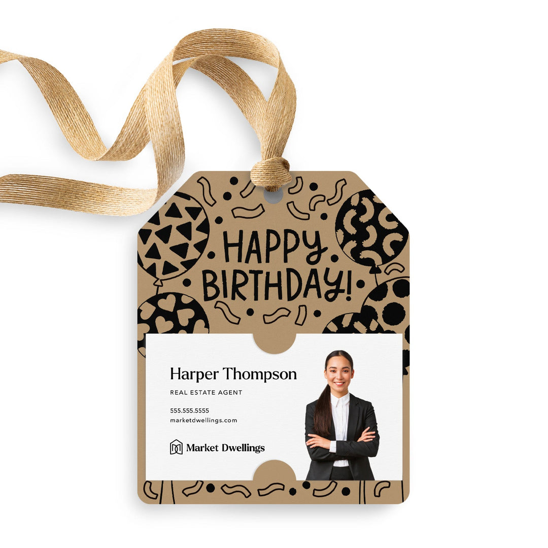 Happy Birthday! | Gift Tags Gift Tag Market Dwellings KRAFT