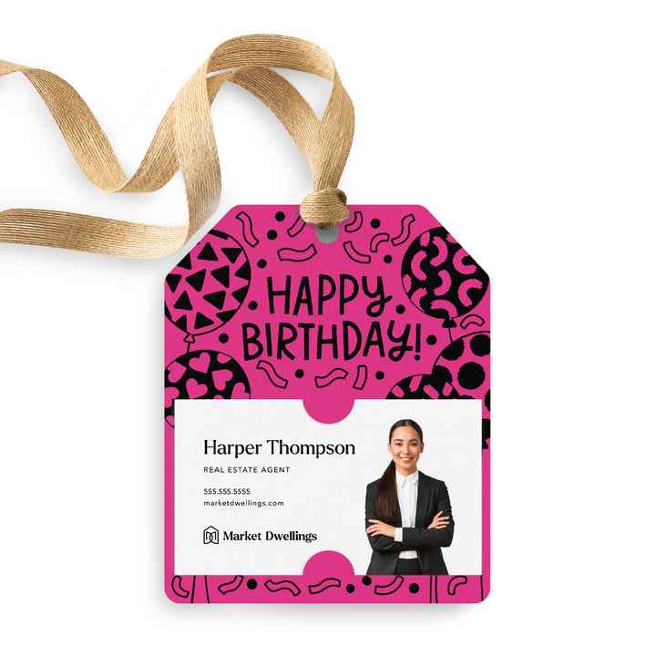 Happy Birthday! | Gift Tags Gift Tag Market Dwellings RAZZLE BERRY