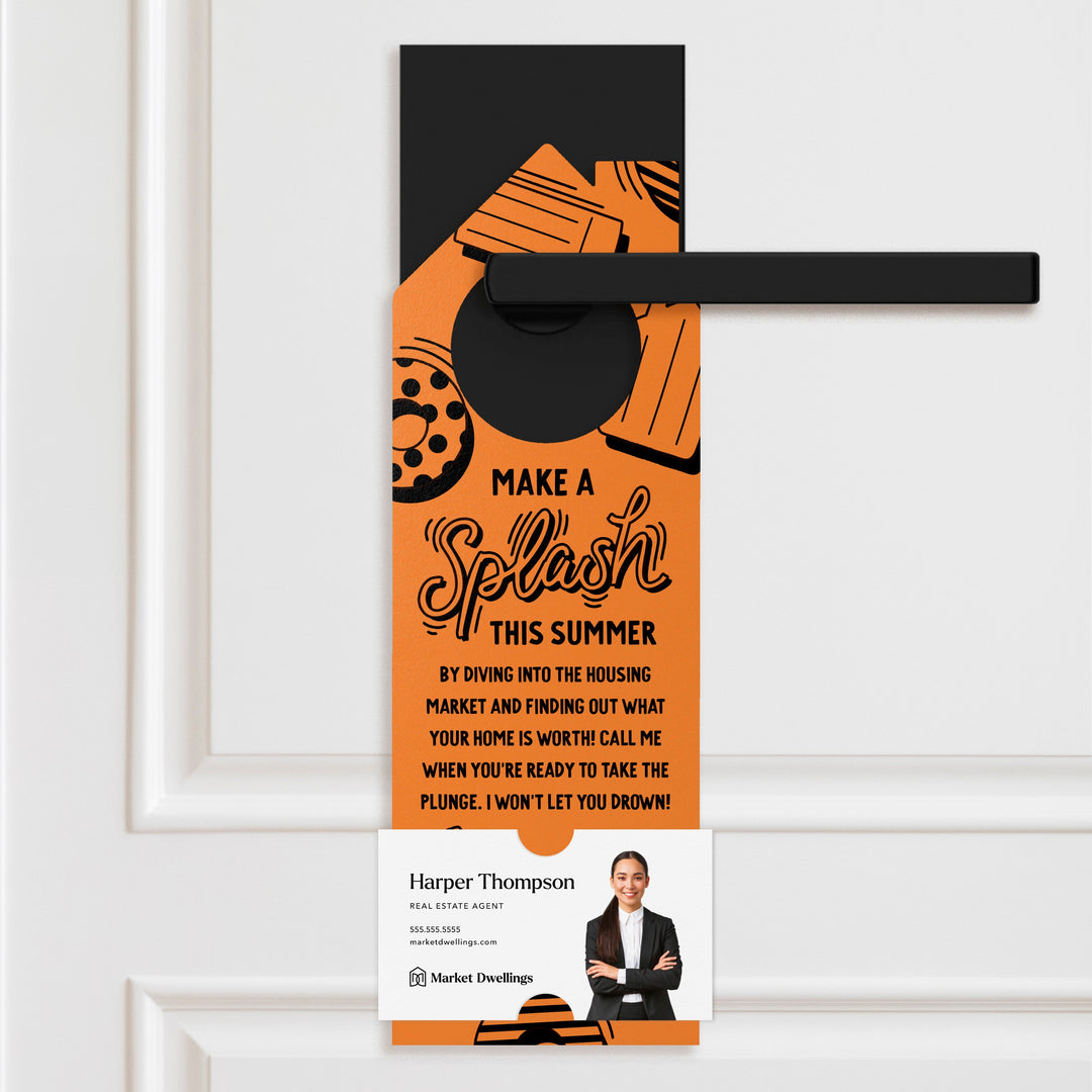 Make A Splash This Summer Door Hangers Door Hanger Market Dwellings CARROT