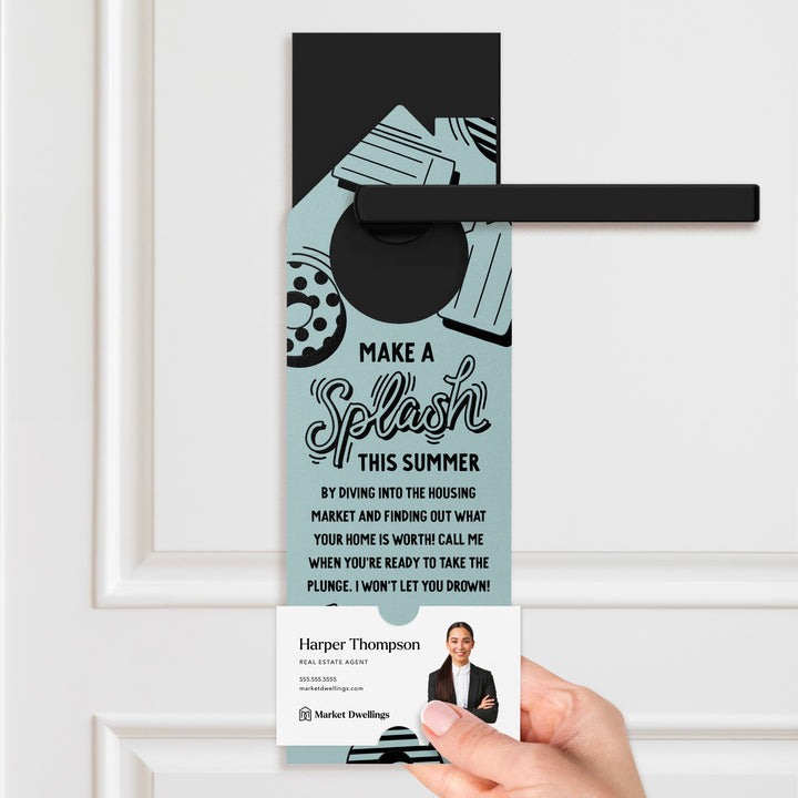 Make A Splash This Summer Door Hangers Door Hanger Market Dwellings