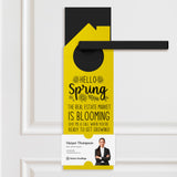 Hello Spring Door Hangers Season Door Hanger Market Dwellings