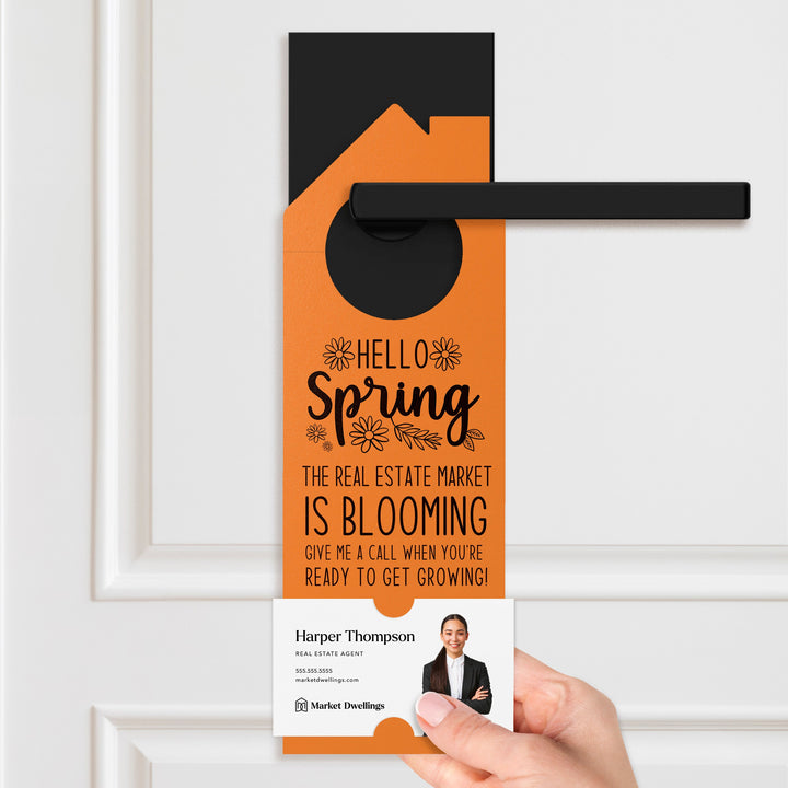 Hello Spring Door Hangers Door Hanger Market Dwellings