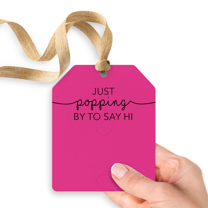 Just Popping By To Say Hi | Gift Tags