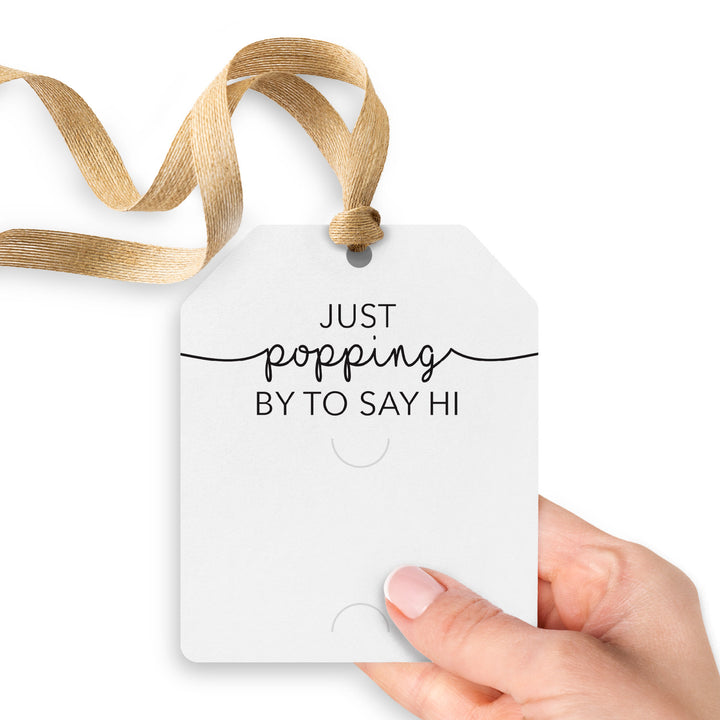 Just Popping By To Say Hi | Gift Tags