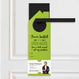You're invited to the Open House Door Hangers Door Hanger Market Dwellings