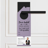 You're invited to the Open House Door Hangers Door Hanger Market Dwellings