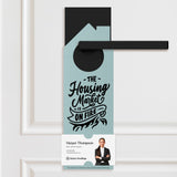 The Housing Market is on Fire Door Hangers Door Hanger Market Dwellings