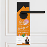The Real Estate Market Is Heating Up Door Hangers Season Door Hanger Market Dwellings