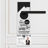 The Real Estate Market Is Heating Up! Door Hangers Season Door Hanger Market Dwellings WHITE 10