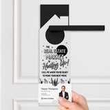The Real Estate Market Is Heating Up! Door Hangers Season Door Hanger Market Dwellings