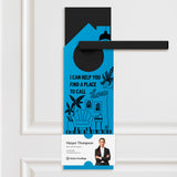 I Can Help You Find A Place To Call Home Door Hangers Door Hanger Market Dwellings