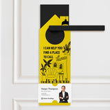 I Can Help You Find A Place To Call Home Door Hangers Door Hanger Market Dwellings