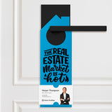 The Real Estate Market is Hot Door Hangers Door Hanger Market Dwellings