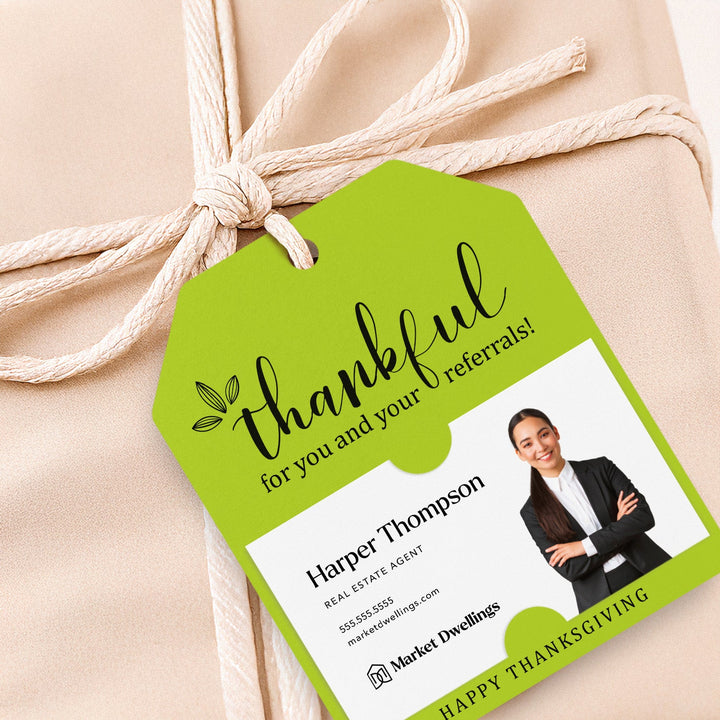 Thankful for You and Your Referrals | Gift Tags