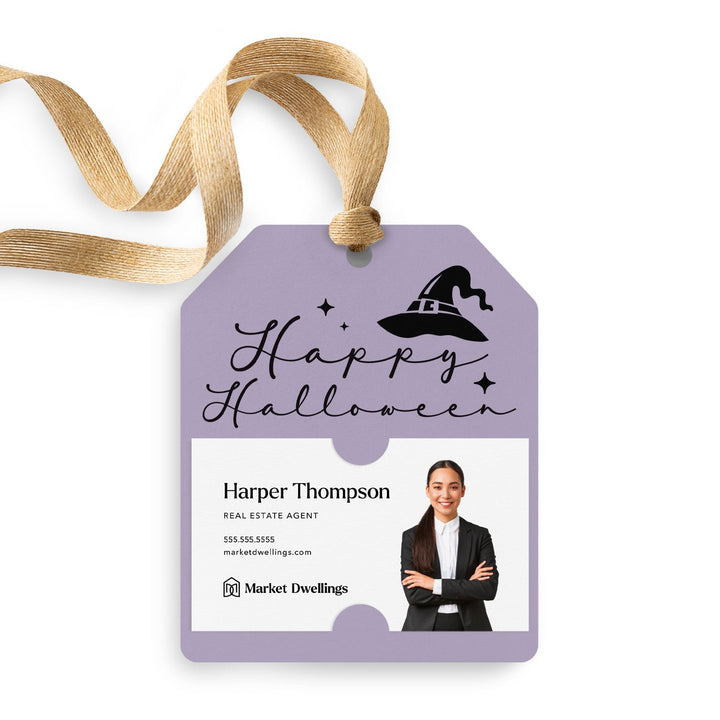 Happy Halloween | Gift Tags Gift Tag Market Dwellings LIGHT PURPLE