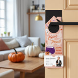 Hocus Pocus! Let's Make Your Real Estate Dreams Come True This Halloween! Door Hangers Holiday Door Hanger Market Dwellings