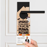 Spooked by Real Estate? I've Got the Magic Potion! Door Hangers Holiday Door Hanger Market Dwellings