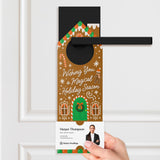 Wishing you a Magical Holiday Season Door Hangers Holiday Door Hanger Market Dwellings