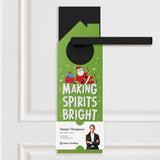 Making Spirits Bright Door Hangers Holiday Door Hanger Market Dwellings