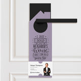 I Just Sold Your Neighbor's House Door Hangers Door Hanger Market Dwellings