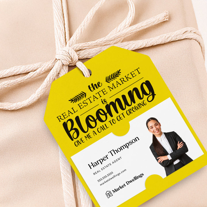 The Real Estate Market is Blooming | Gift Tags