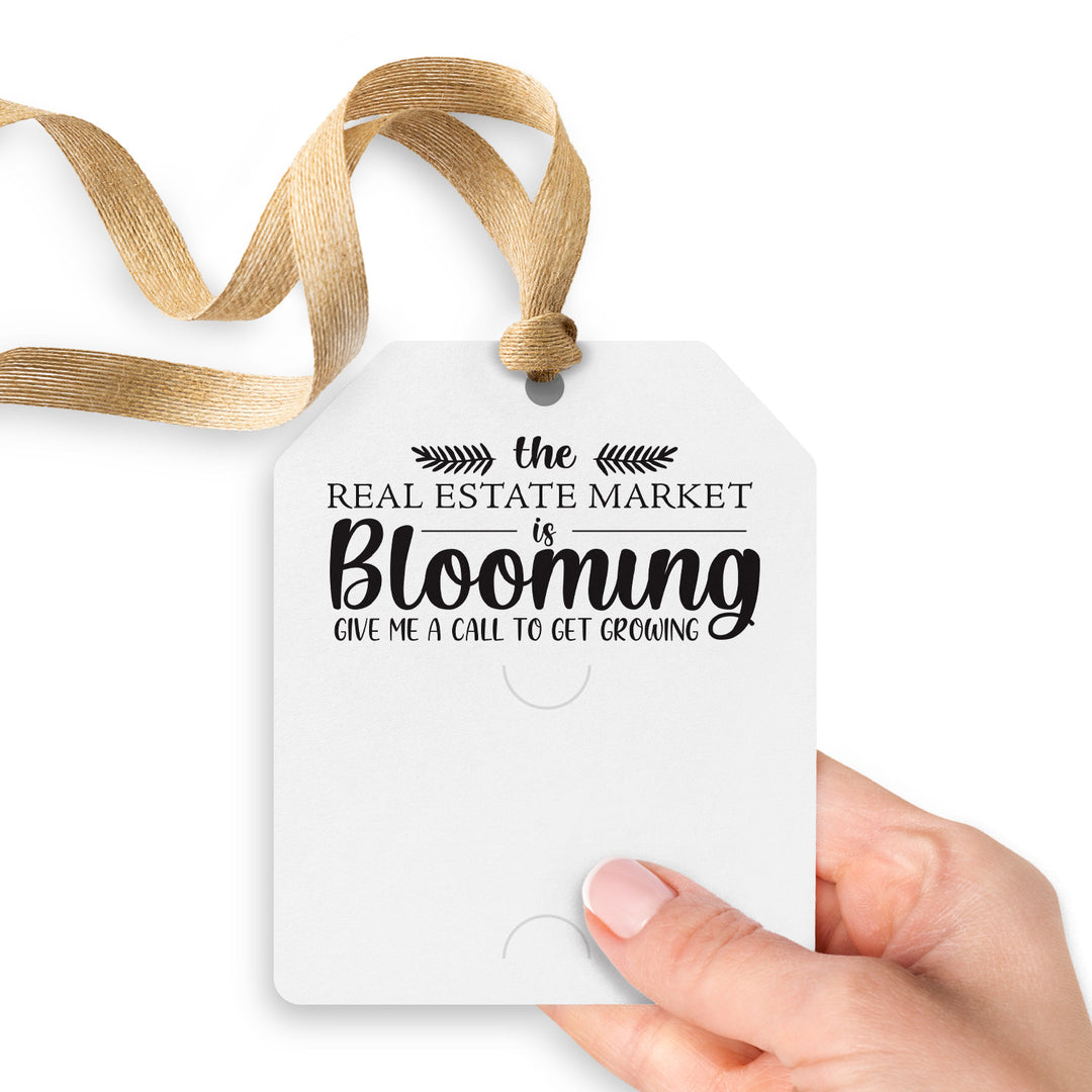 The Real Estate Market is Blooming | Gift Tags Gift Tag Market Dwellings