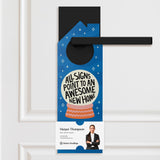 All Signs Point To An AWESOME New House Door Hangers Door Hanger Market Dwellings