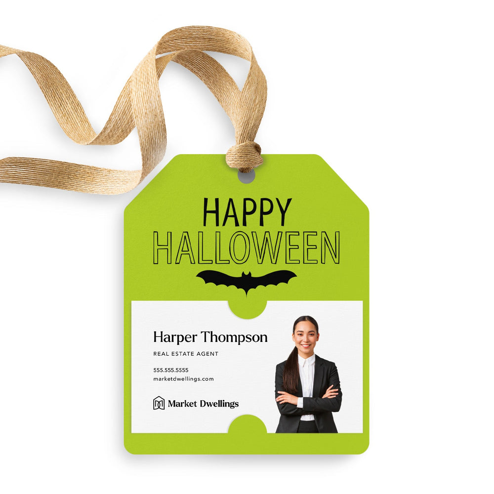 Happy Halloween | Gift Tags Gift Tag Market Dwellings GREEN APPLE