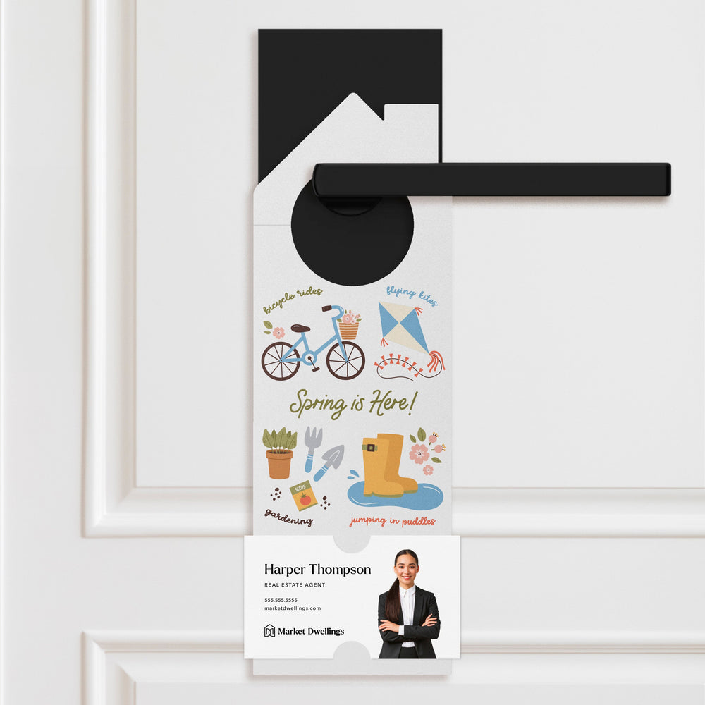 Spring Activities Door Hangers Season Door Hanger Market Dwellings