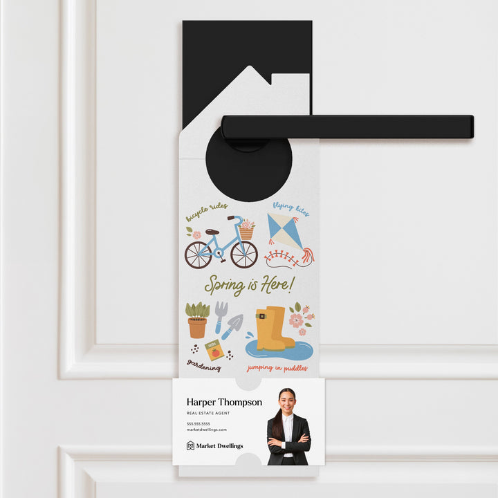 Spring Activities Door Hangers Door Hanger Market Dwellings