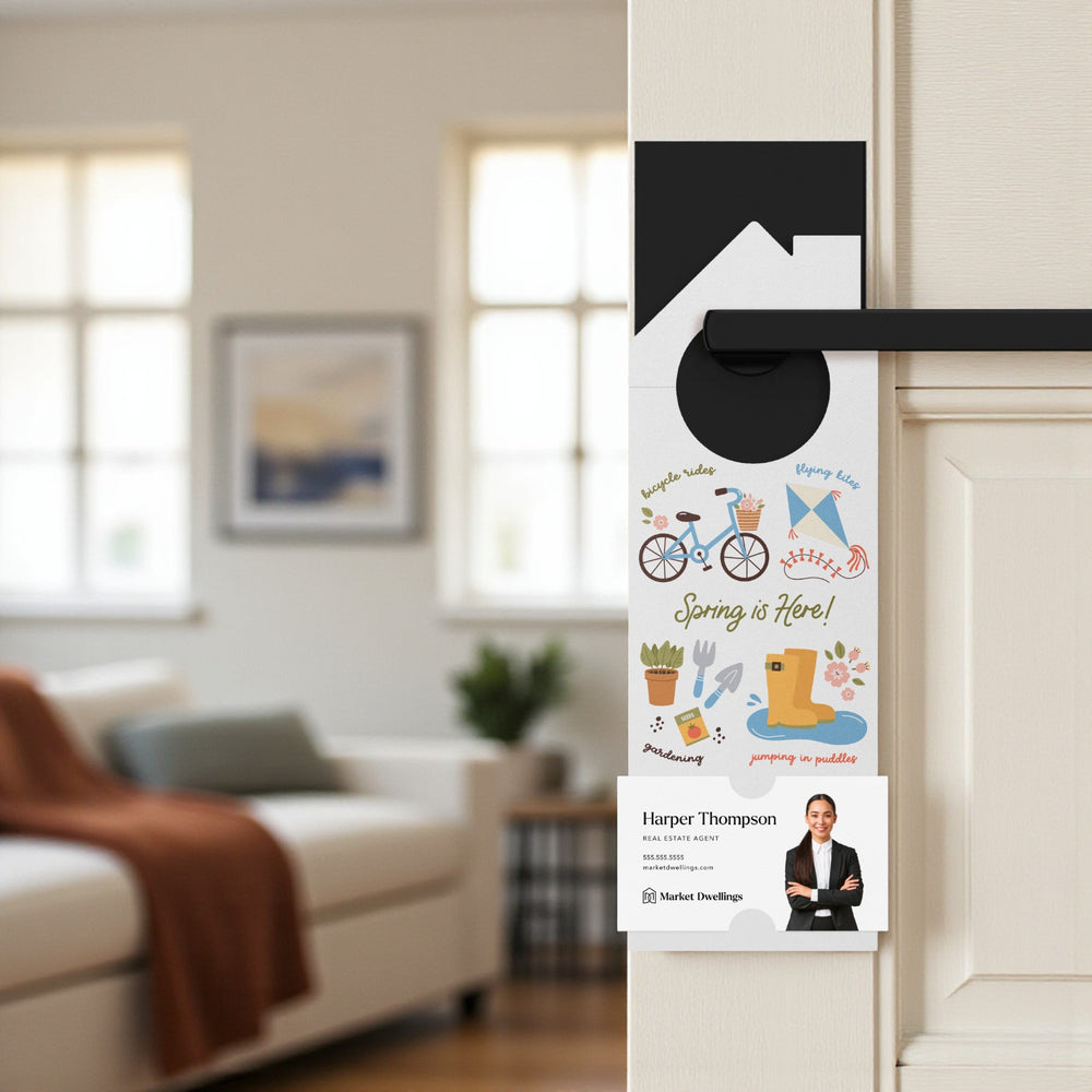 Spring Activities Door Hangers Season Door Hanger Market Dwellings