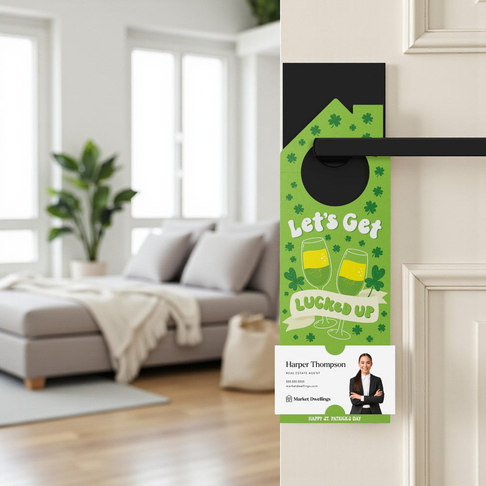 Pot Of Gold Mimosas Recipe Door Hangers Holiday Door Hanger Market Dwellings