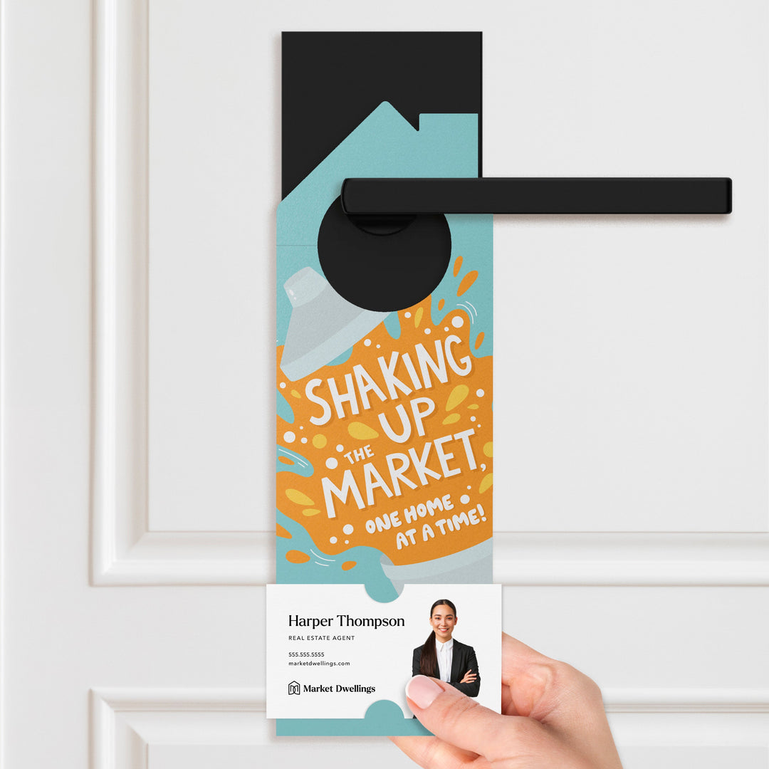 Shaking Up The Market, One Home At A Time! Door Hangers Door Hanger Market Dwellings