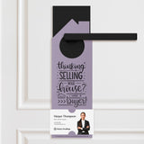 Thinking of Selling Your House? I Have a Buyer Door Hangers Door Hanger Market Dwellings