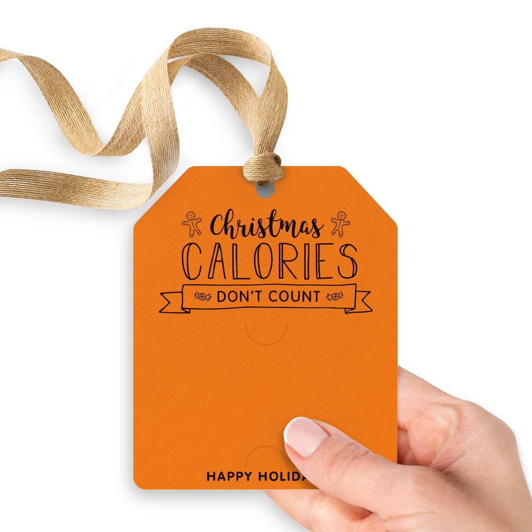 Christmas Calories Don't Count | Gift Tags Gift Tag Market Dwellings