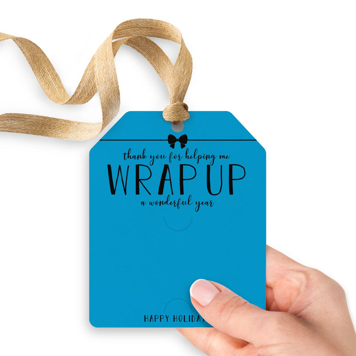 Thank You for Helping Me Wrap Up a Wonderful Year | Gift Tags Gift Tag Market Dwellings