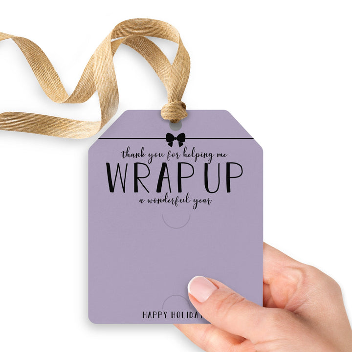 Thank You for Helping Me Wrap Up a Wonderful Year | Gift Tags Gift Tag Market Dwellings