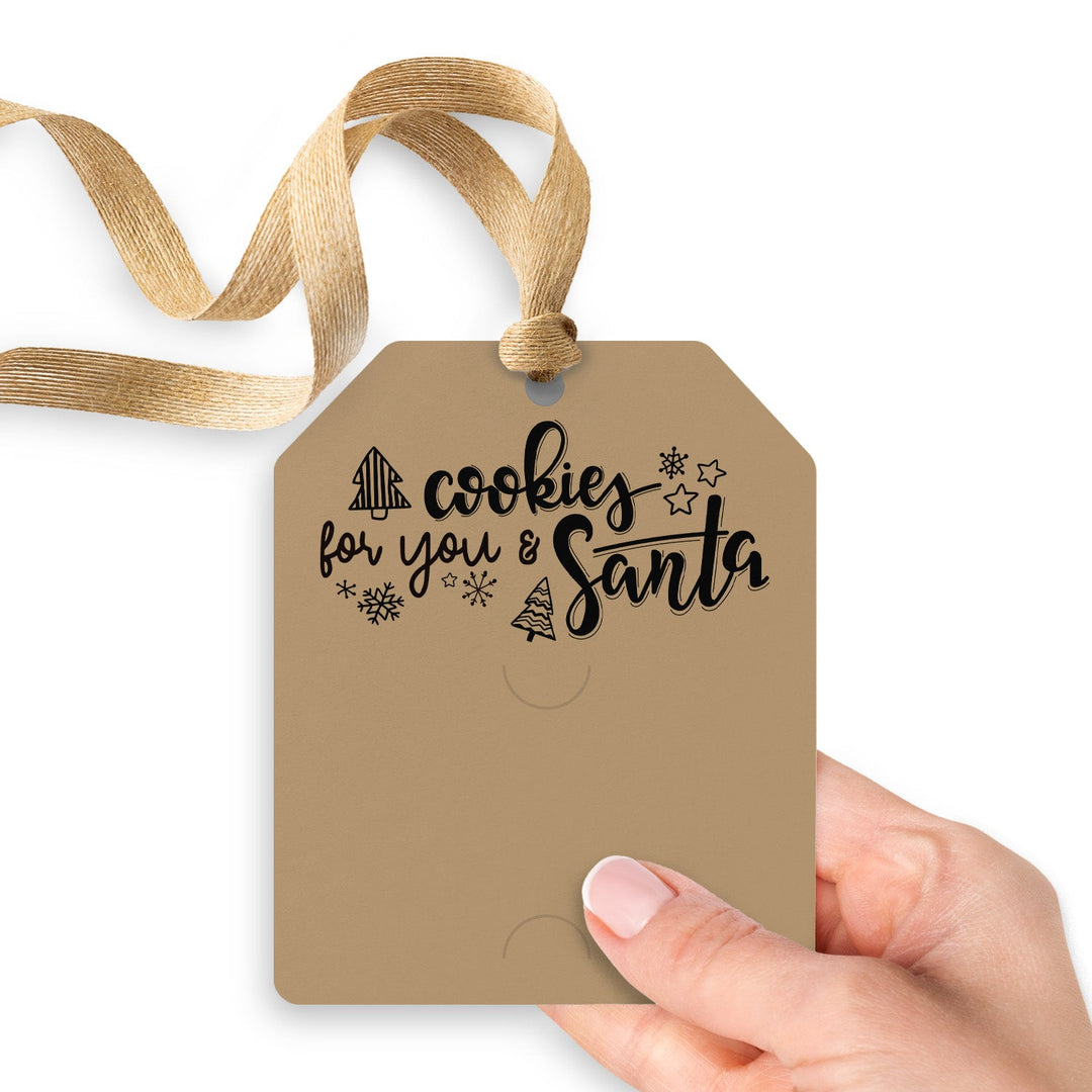 Cookies For You and Santa | Gift Tags Gift Tag Market Dwellings