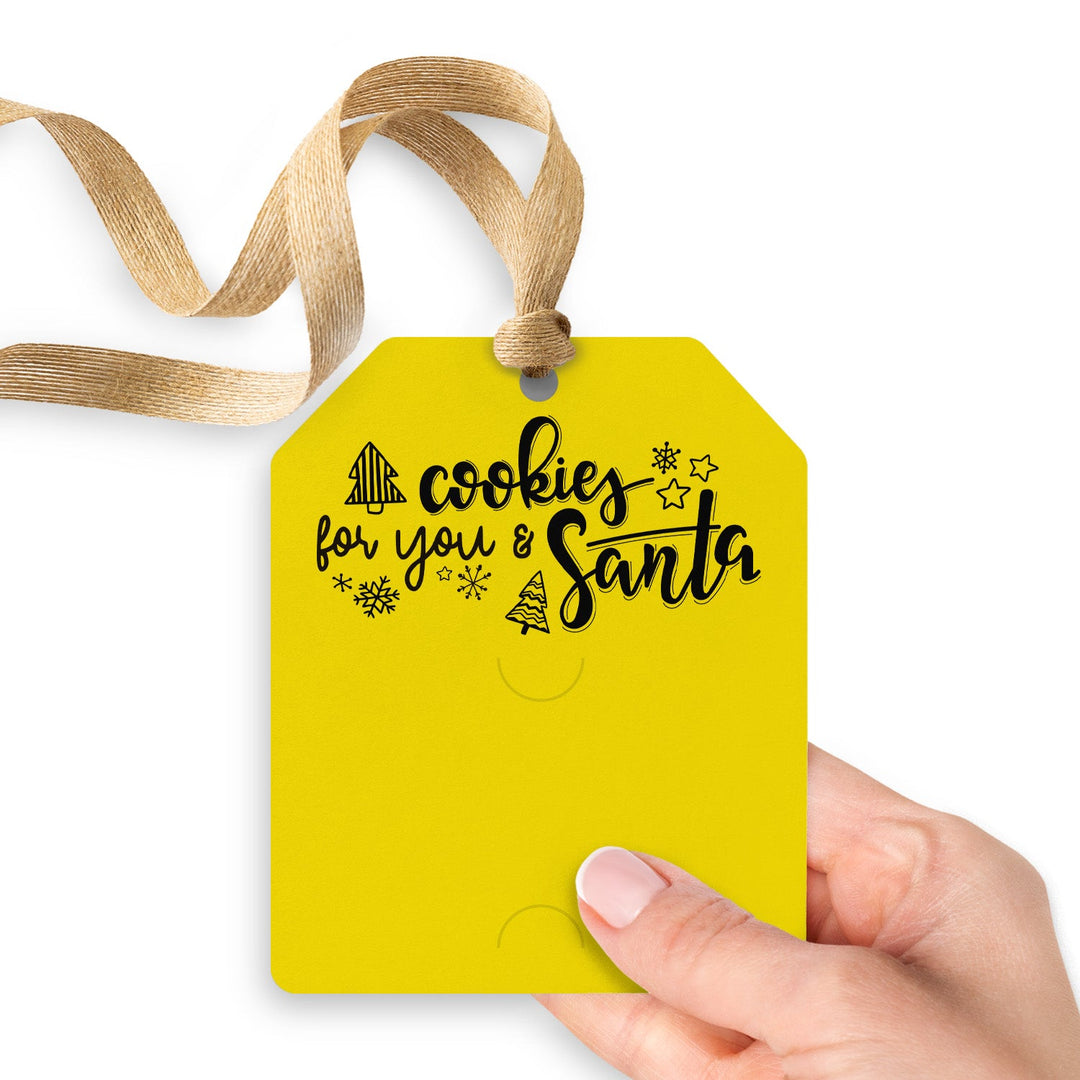 Cookies For You and Santa | Gift Tags Gift Tag Market Dwellings