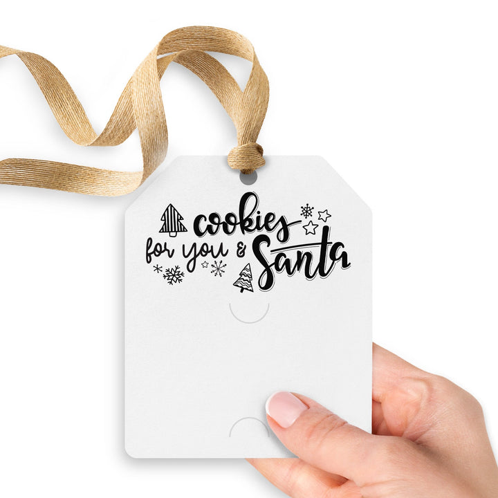 Cookies For You and Santa | Gift Tags Gift Tag Market Dwellings