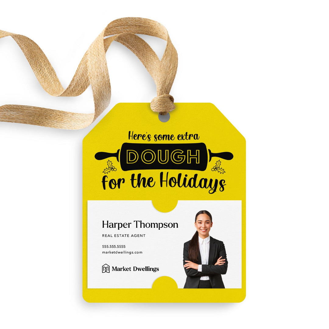 Here's Some Extra Dough for the Holidays | Gift Tags Gift Tag Market Dwellings LEMON