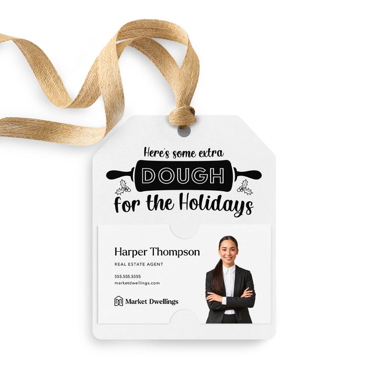 Here's Some Extra Dough for the Holidays | Gift Tags Gift Tag Market Dwellings WHITE