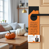 Looking For A BOO-tiful New Home? Door Hangers Holiday Door Hanger Market Dwellings