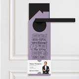 Looking For A BOO-tiful New Home? Door Hangers Holiday Door Hanger Market Dwellings