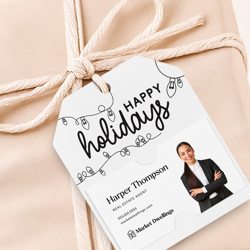 Happy Holidays | Gift Tags Gift Tag Market Dwellings